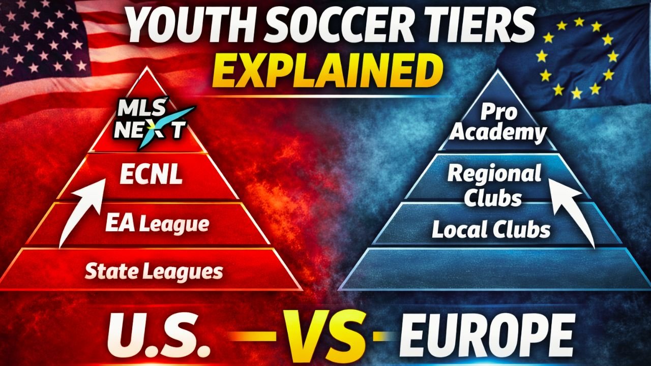 youth soccer tiers
